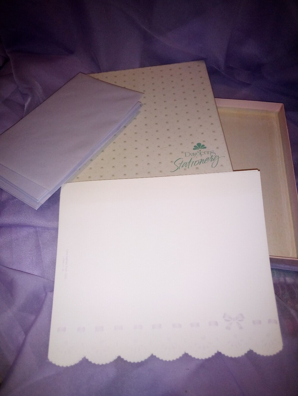Vintage Stationary DaySpring
